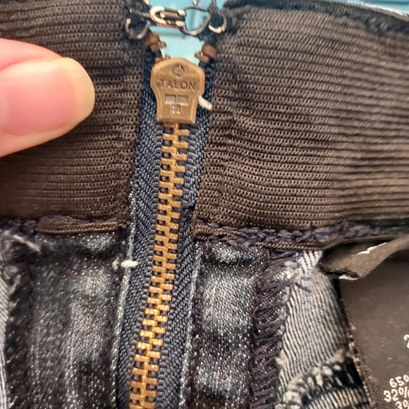 Lane Bryant Dark Wash Denim Bandage Skirt in Size 22 - Picture 8 of 8